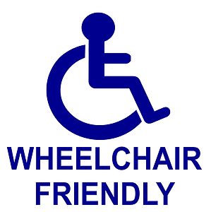 Wheelchair friendly
